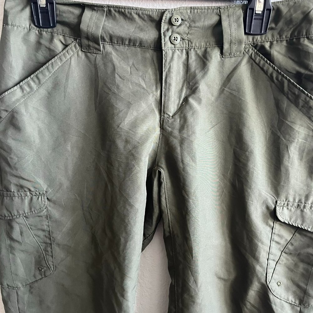 Columbia Women's Bit O Backside Green Capri Pants Size 6 Style AL8319 - Picture 4 of 11